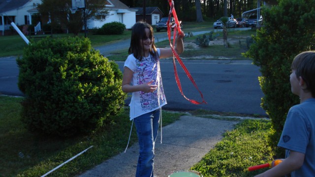 Easter Evening Bubbles